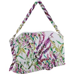 Flowers Canvas Crossbody Bag by goljakoff