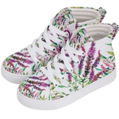 Flowers Kids  Hi-top Skate Sneakers by goljakoff