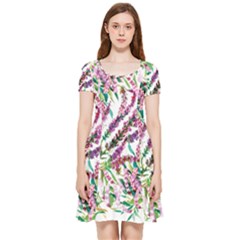 Flowers Inside Out Cap Sleeve Dress by goljakoff