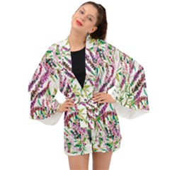 Flowers Long Sleeve Kimono by goljakoff