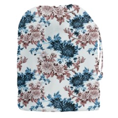 Blue And Rose Flowers Drawstring Pouch (3xl) by goljakoff