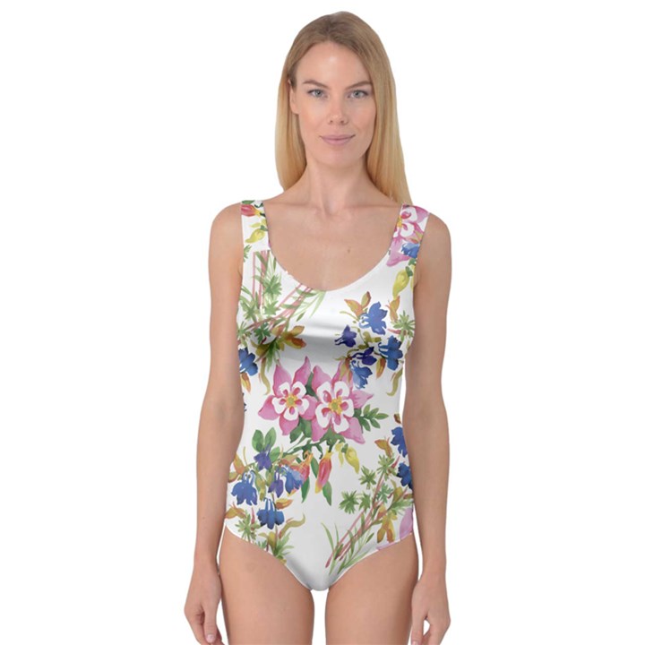 Garden flowers Princess Tank Leotard 