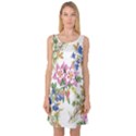 Garden flowers Sleeveless Satin Nightdress View1