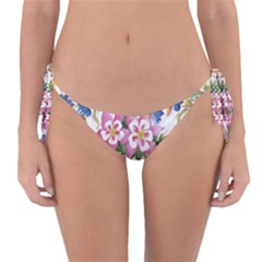 Garden Flowers Reversible Bikini Bottom by goljakoff