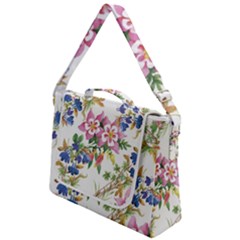 Garden Flowers Box Up Messenger Bag by goljakoff