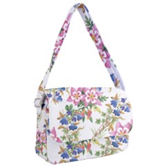 Garden Flowers Courier Bag by goljakoff