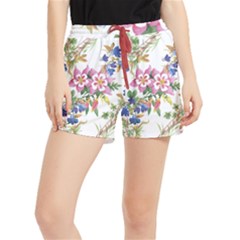 Garden Flowers Runner Shorts by goljakoff