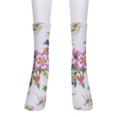 Garden Flowers Men s Crew Socks by goljakoff