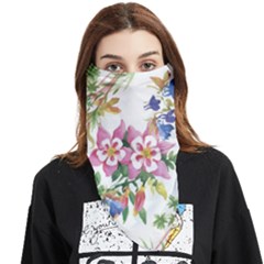 Garden Flowers Face Covering Bandana (triangle)