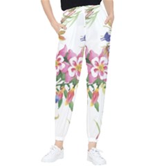 Garden Flowers Tapered Pants by goljakoff