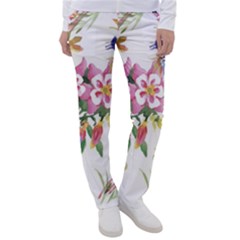 Garden Flowers Casual Pants