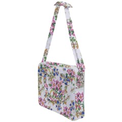 Garden Flowers Pattern Cross Body Office Bag by goljakoff