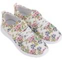 Garden flowers pattern Men s Velcro Strap Shoes View3