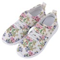 Garden flowers pattern Women s Velcro Strap Shoes View2