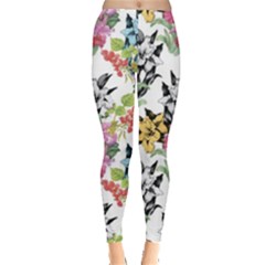 Summer Flowers Leggings  by goljakoff