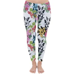 Summer Flowers Classic Winter Leggings by goljakoff