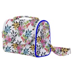 Summer Flowers Satchel Shoulder Bag by goljakoff