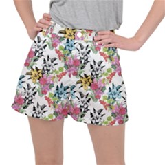 Summer Flowers Ripstop Shorts by goljakoff