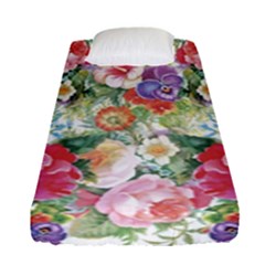 Beautiful Flowers Fitted Sheet (single Size) by goljakoff