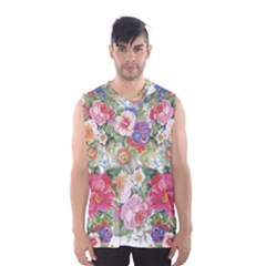 Beautiful Flowers Men s Basketball Tank Top by goljakoff