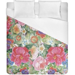 Beautiful Flowers Duvet Cover (california King Size) by goljakoff