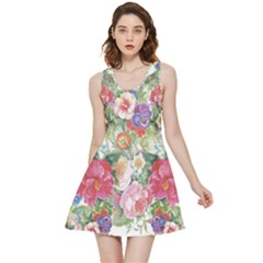 Beautiful Flowers Inside Out Reversible Sleeveless Dress