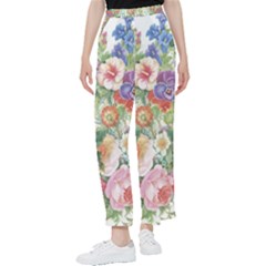 Beautiful Flowers Women s Pants  by goljakoff