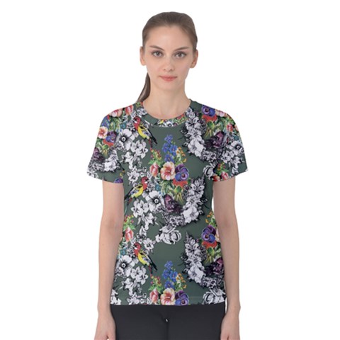 Garden Women s Cotton Tee by goljakoff