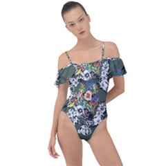 Garden Frill Detail One Piece Swimsuit by goljakoff