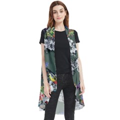 Garden Sleeveless Chiffon Waistcoat Shirt