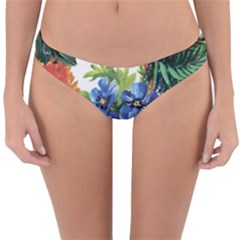 Flowers Reversible Hipster Bikini Bottoms by goljakoff