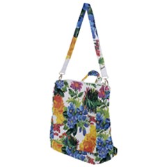 Flowers Crossbody Backpack by goljakoff