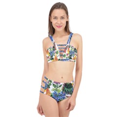 Flowers Cage Up Bikini Set by goljakoff