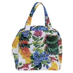 Flowers Boxy Hand Bag by goljakoff