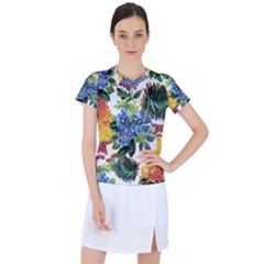 Flowers Women s Sports Top by goljakoff