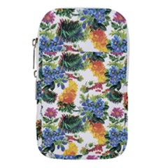 Flowers Pattern Waist Pouch (small) by goljakoff