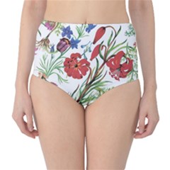 Summer Flowers Classic High-waist Bikini Bottoms by goljakoff