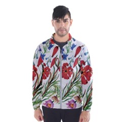 Summer Flowers Men s Windbreaker by goljakoff