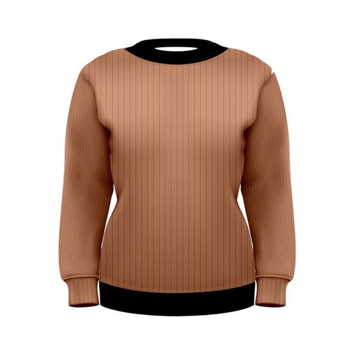 Antique Brass Brown & Black -  Women s Sweatshirt