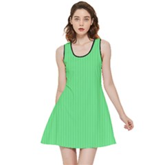 Algae Green & Black -  Inside Out Reversible Sleeveless Dress