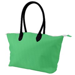 Algae Green & Black -  Canvas Shoulder Bag by FashionLane