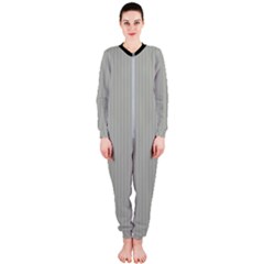 Silver Cloud Grey & Black - Onepiece Jumpsuit (ladies)  by FashionLane