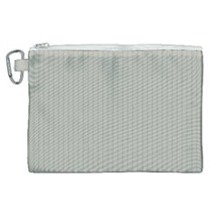 Silver Cloud Grey & Black - Canvas Cosmetic Bag (xl) by FashionLane