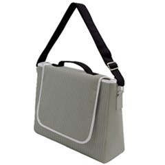 Silver Cloud Grey & Black - Box Up Messenger Bag