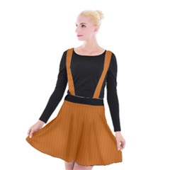 Alloy Orange & Black - Suspender Skater Skirt by FashionLane