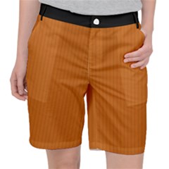 Alloy Orange & Black - Pocket Shorts by FashionLane