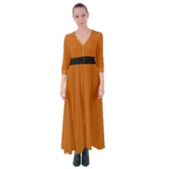 Alloy Orange & Black - Button Up Maxi Dress by FashionLane