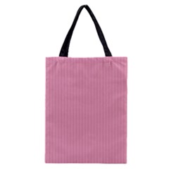 Amaranth Pink & Black - Classic Tote Bag