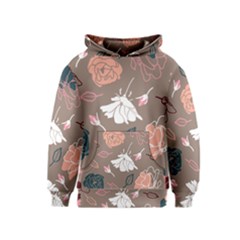 Rose -01 Kids  Pullover Hoodie by LakenParkDesigns