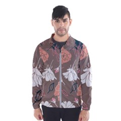 Rose -01 Men s Windbreaker by LakenParkDesigns